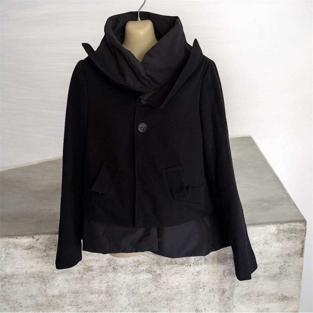 SCALO 12 Couture Jacket Laganlook Black Italy sz 40 Sculpture Art Clothing